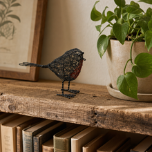 Gossiping Robins Wire Birds - Set of 2