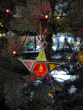 Glass Star Tea Light Ornaments - 5 Colors