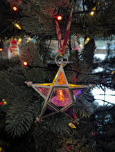 Glass Star Tea Light Ornaments - 5 Colors