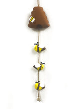 Handmade Bee Felt Wall Hanging / Mobile