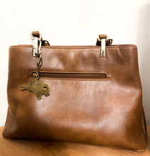 Antique Gold Elephant Keychain