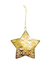 Gold Star Ornament