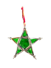 Glass Star Tea Light Ornaments - 5 Colors