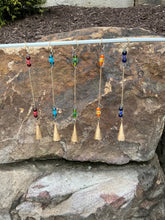 Beaded Bell Chain - Green
