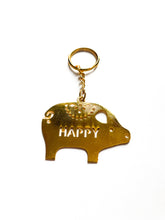 Happy Pig Keychain