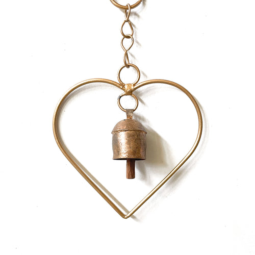 Mini Heart Wind Chime - PREORDER - Expected Ship Window 8/14-8/23