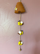 Handmade Bee Felt Wall Hanging / Mobile