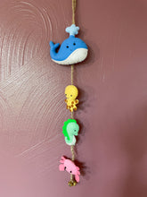 Handmade Ocean Animals Felt Wall Hanging / Mobile
