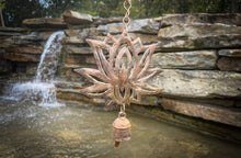 Hand Cut Lotus Chime