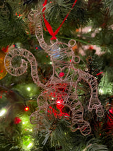 Wrapped Wire Monkey Ornament