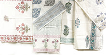 Block Print Textured Towel (Assorted Patterns) - PREORDER - Expected ship window 3/10-3/21