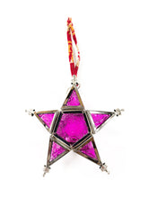Glass Star Tea Light Ornaments - 5 Colors