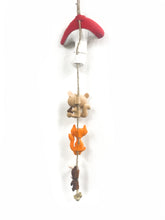 Handmade Woodland Creatures Felt Wall Hanging / Mobile