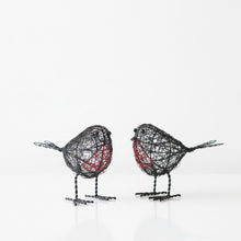 Gossiping Robins Wire Birds - Set of 2