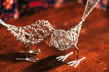 Silver Wire Birds - Set of 2