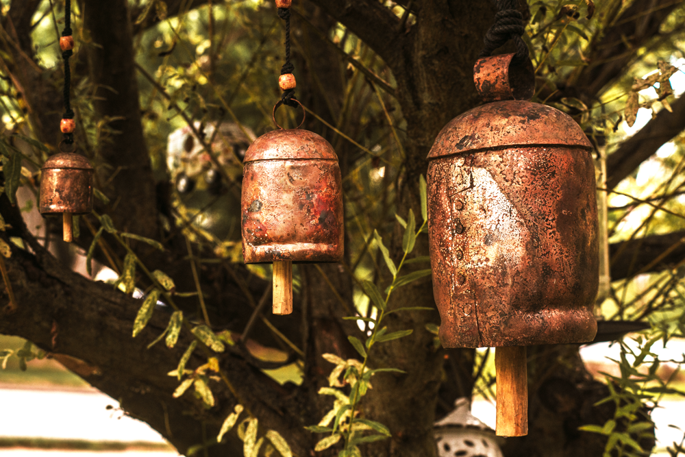 Traditional Indian Copper Cow Bells, Fair Trade – Cultural Elements